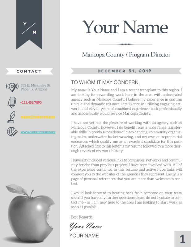 Custom Resumes