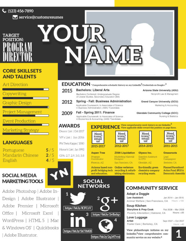 Custom Resumes