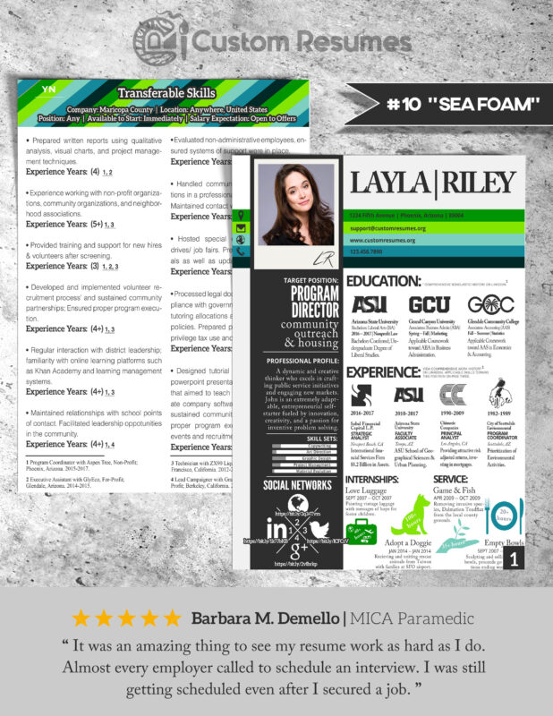 Custom Resumes