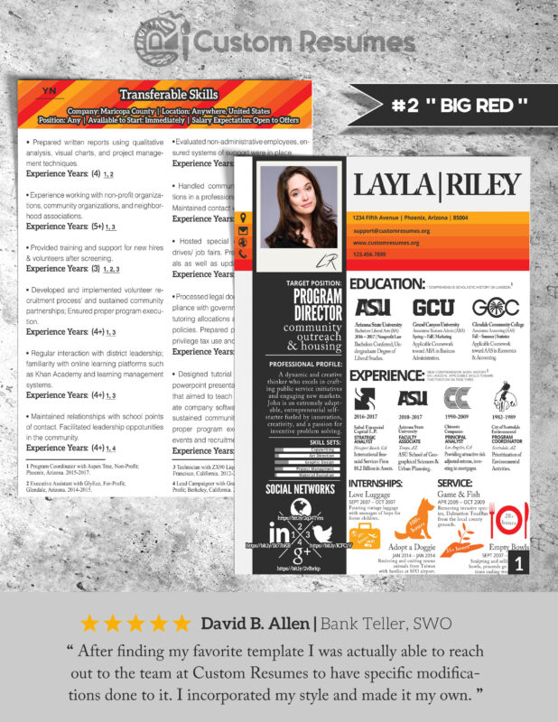 Custom Resumes