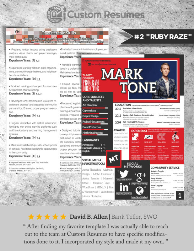 Custom Resumes