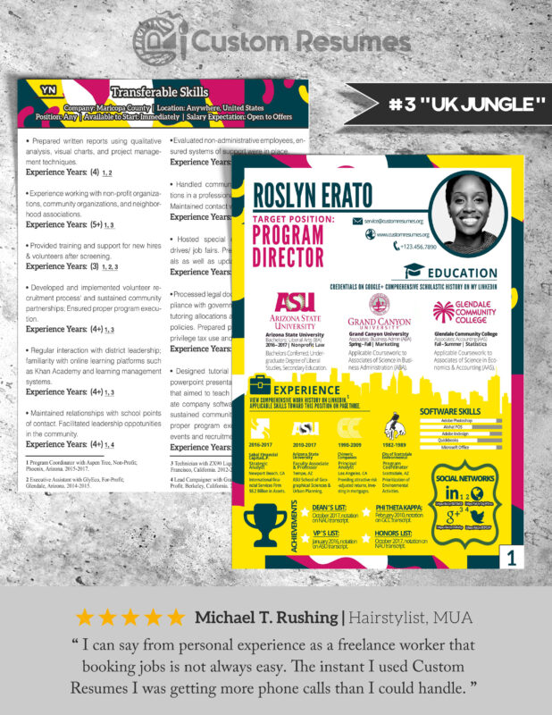 Custom Resumes