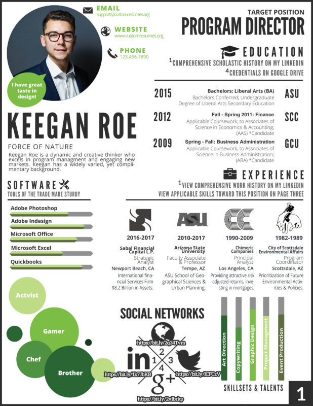Custom Resumes