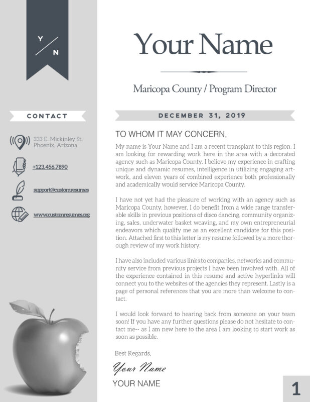 Custom Resumes