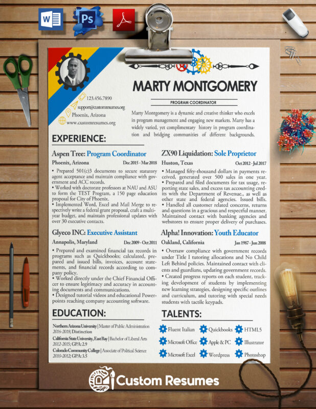 Custom Resumes
