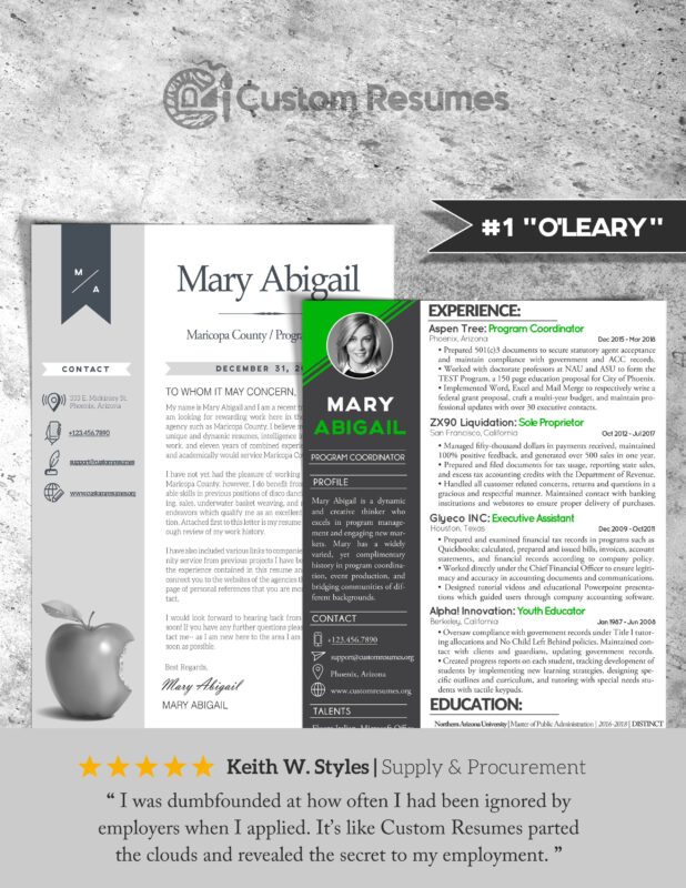 Custom Resumes