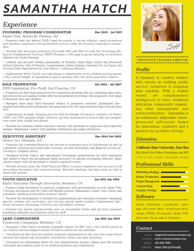 Custom Resumes