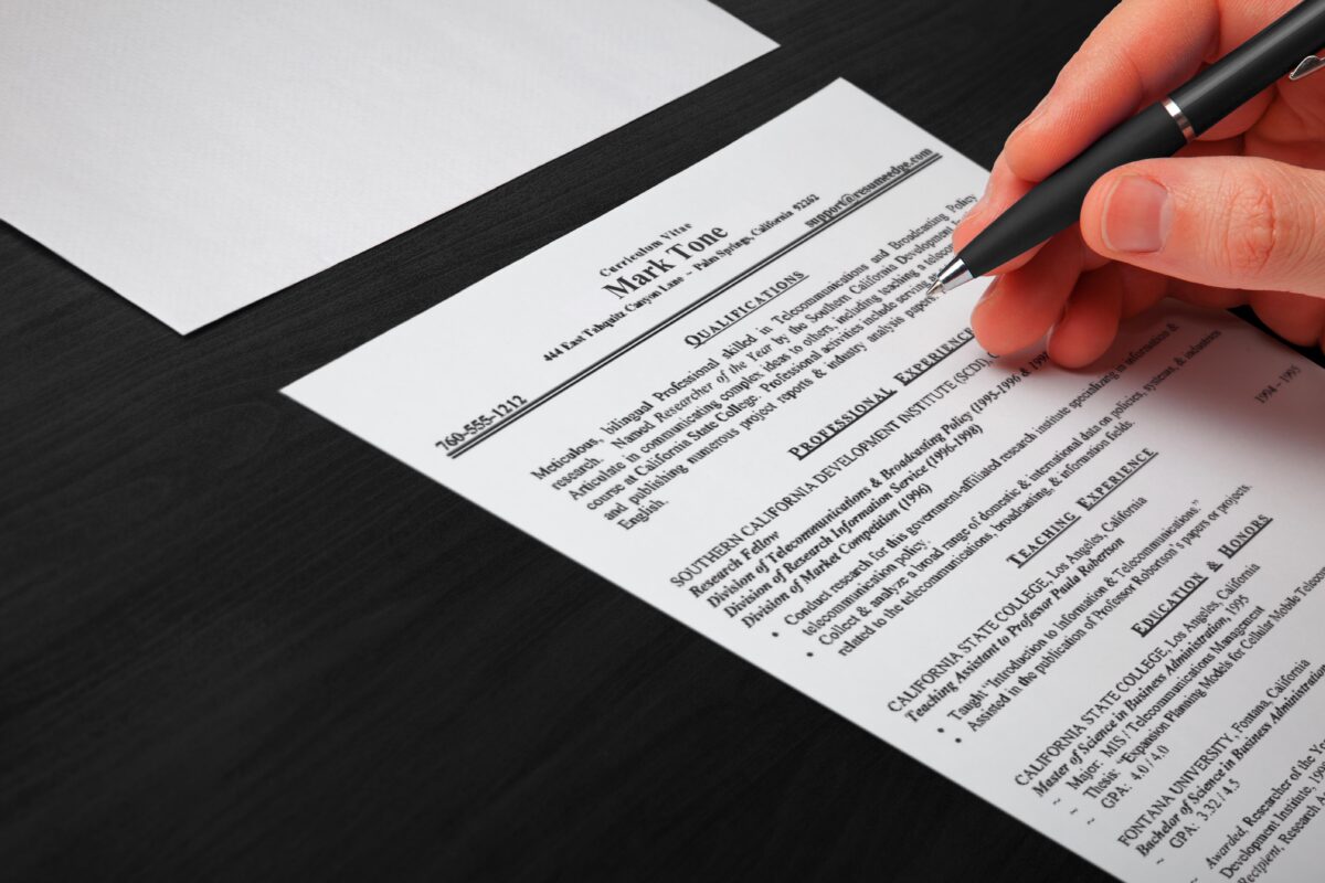 Custom Resumes