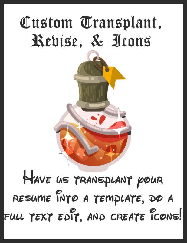 Custom Resumes