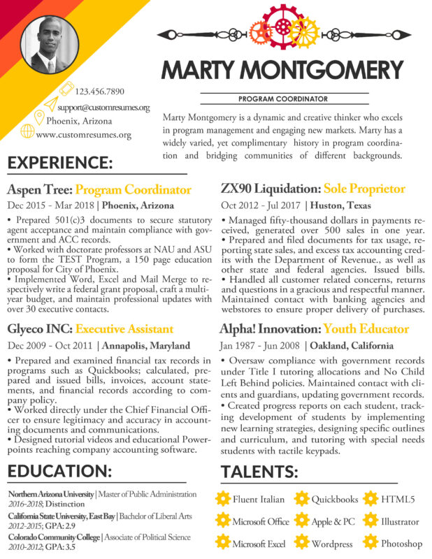 Custom Resumes