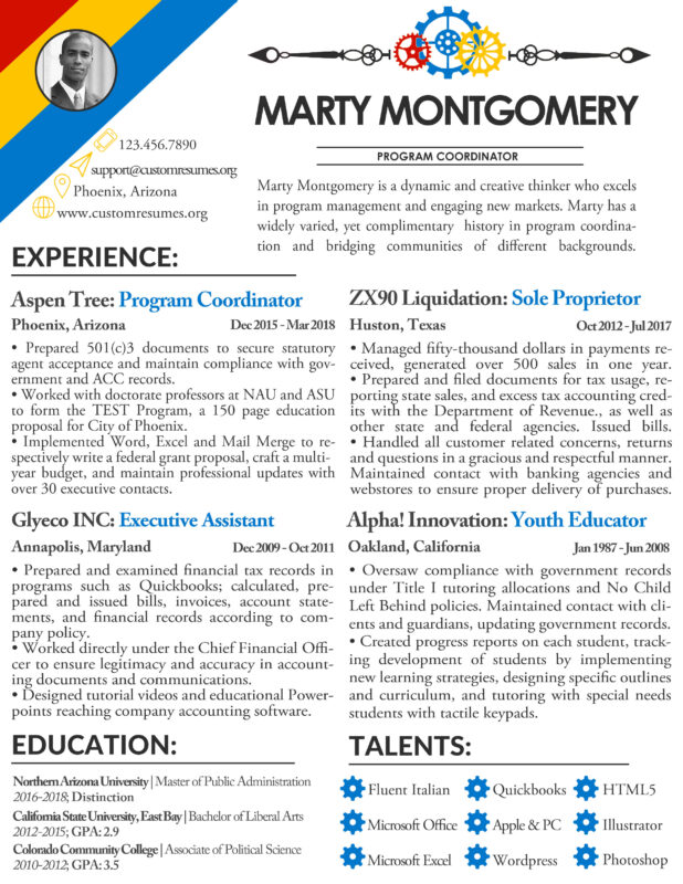 Custom Resumes
