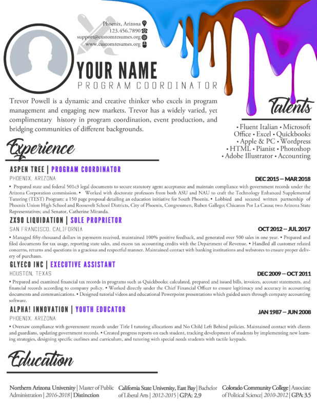 Custom Resumes