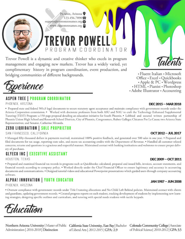 Custom Resumes