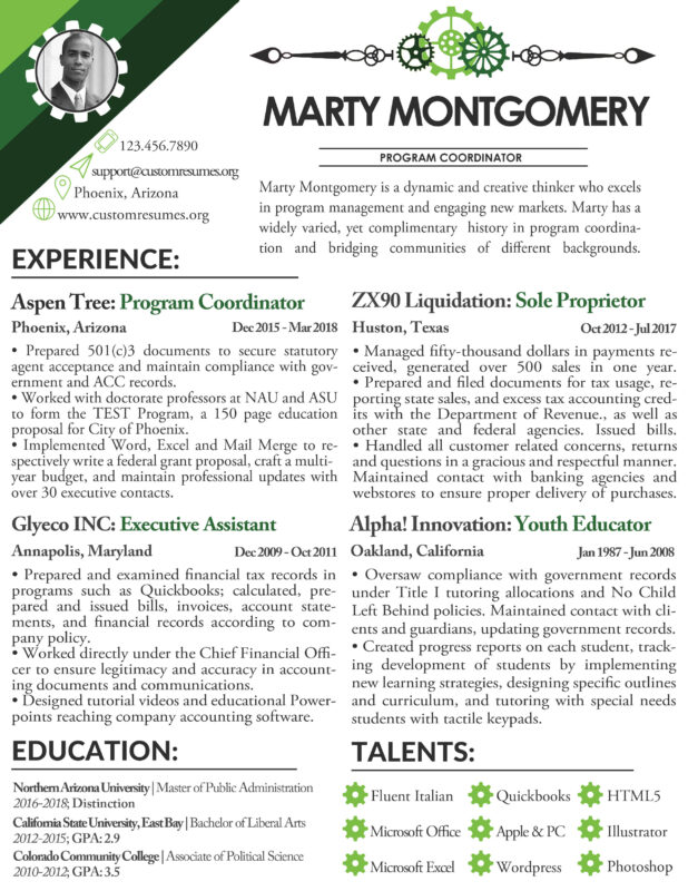 Custom Resumes