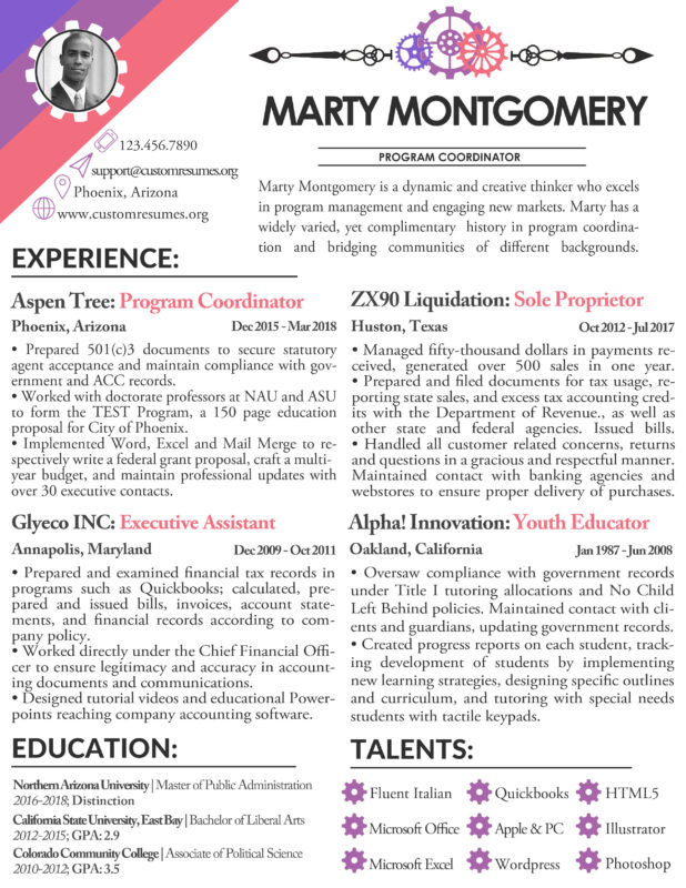Custom Resumes