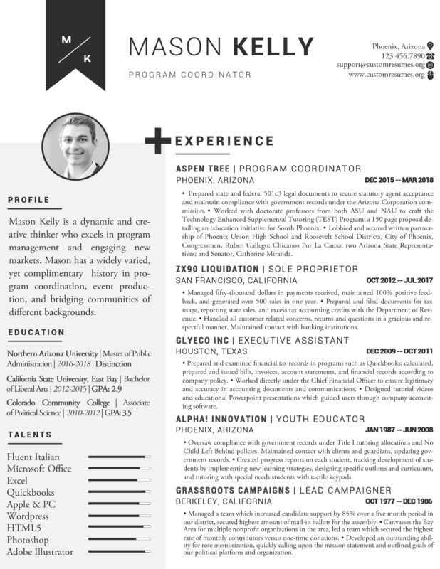 Custom Resumes